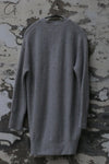 Mutedance 24 Autumn and Winter Button Cashmere Sweater MD-MD24FW125-GRAY MD24FW125 MD24FW126